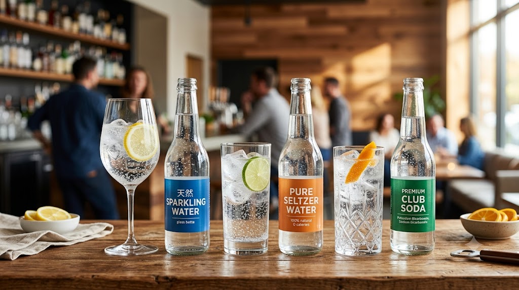 Sprudelwasser vs. Selters vs. Club Soda: Was ist eigentlich der Unterschied?